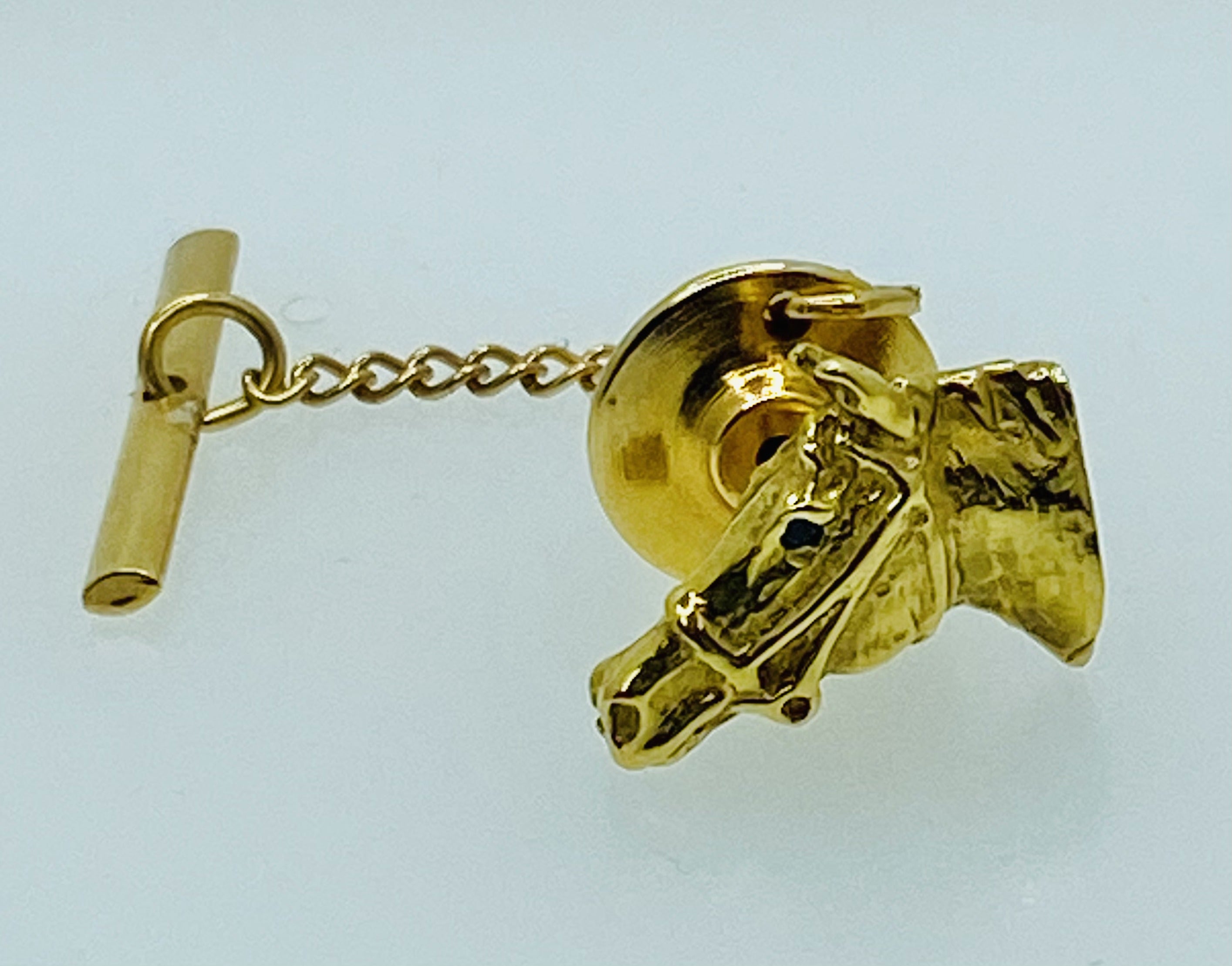 The Head of The Corner Tie Tack (Gold)