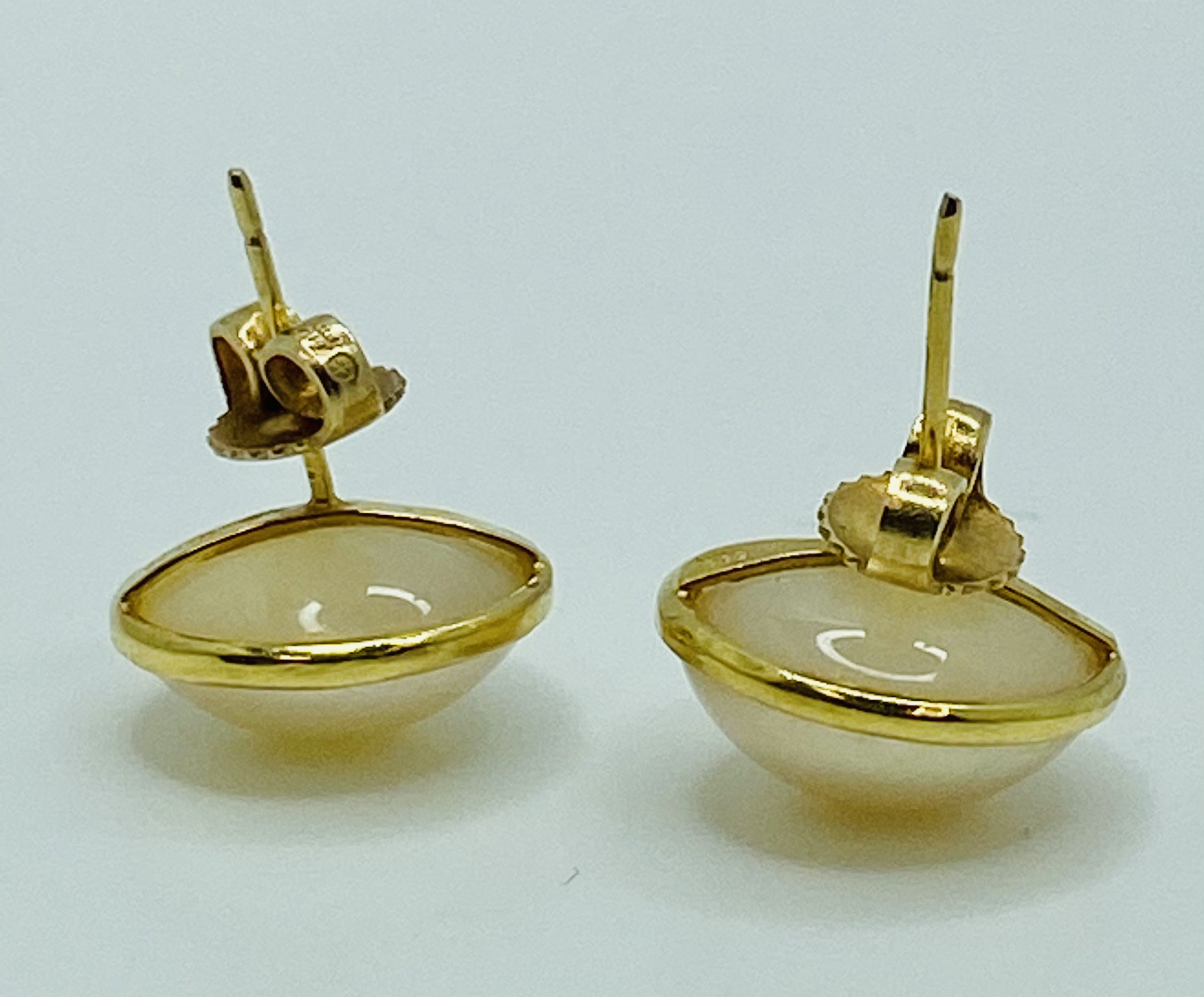 Vintage Napier Gold and Pearl Knot Earrings – Admiral Row